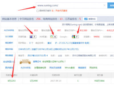 蘇寧易購(gòu)電商網(wǎng)站seo優(yōu)化經(jīng)典案例